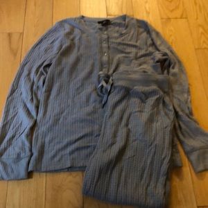 Grey J.Crew Thermal Set